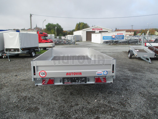 Jednoosý brzděný přívěs ZV 33 1,3T B1 3,33 x 1,70/0,35