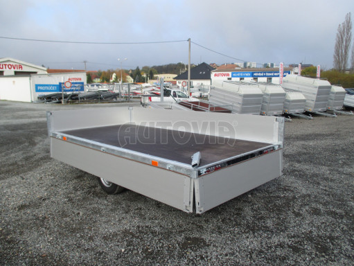 Jednoosý brzděný přívěs ZV 33 1,3T B1 3,33 x 1,70/0,35