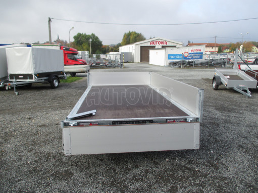 Jednoosý brzděný přívěs ZV 33 1,3T B1 3,33 x 1,70/0,35