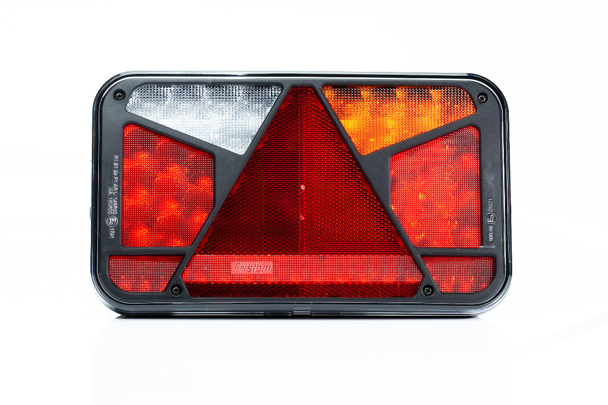 Svítilna Fristom FT-370 sdružená LED 12V, P-BL/BR/KO/ML/CO, integrovaný kontrolbox, baj6 č.1