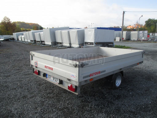 Bazarový valníkový přívěs za osobní auto ZV 32 1,3T B1 3,00x1,80/0,35 10