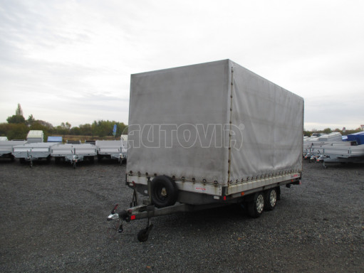 Bazarový přívěs s plachtou DN 2,5T B2 4,17x2,10/2,10 POČ č.3