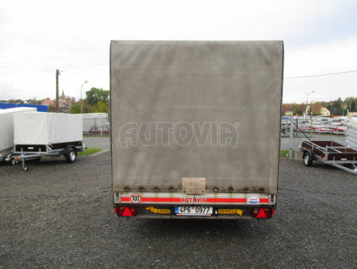 Bazarový přívěs s plachtou DN 2,5T B2 4,17x2,10/2,10 POČ č.6