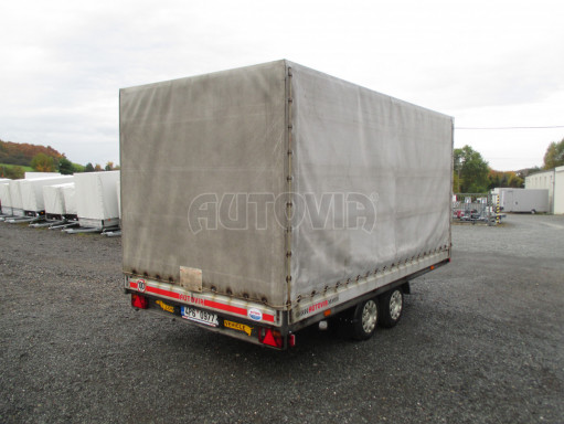 Bazarový přívěs s plachtou DN 2,5T B2 4,17x2,10/2,10 POČ č.7