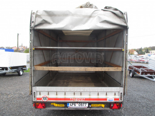 Bazarový přívěs s plachtou DN 2,5T B2 4,17x2,10/2,10 POČ č.2