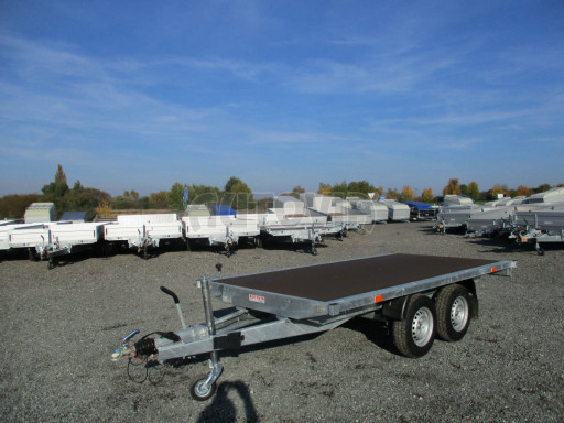 Dvouosý brzděný přívěsný vozík ZV 33 2,0T B2 3,33x1,70 13