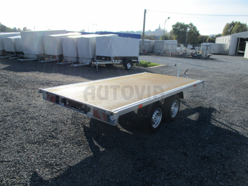 Dvouosý brzděný přívěsný vozík ZV 33 2,0T B2 3,33x1,70 13