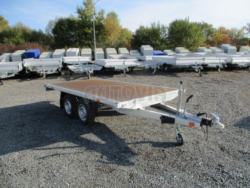 Dvouosý brzděný přívěsný vozík ZV 33 2,0T B2 3,33x1,70 13