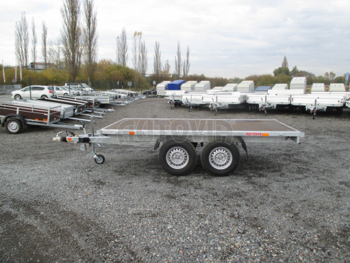 Speciální přívěs pro přepravu těžkých palet ZV 33 3,5T B2 3,33x1,70