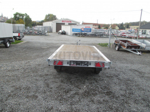 Speciální přívěs pro přepravu těžkých palet ZV 33 3,5T B2 3,33x1,70
