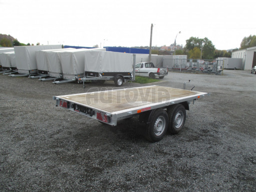 Speciální přívěs pro přepravu těžkých palet ZV 33 3,5T B2 3,33x1,70