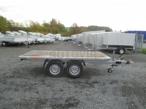 Speciální přívěs pro přepravu těžkých palet ZV 33 3,5T B2 3,33x1,70