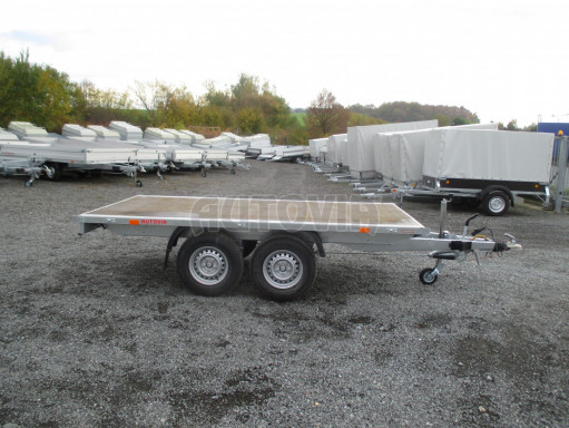 Speciální přívěs pro přepravu těžkých palet ZV 33 3,5T B2 3,33x1,70