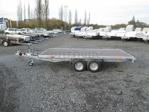 Speciální přívěs pro přepravu těžkých palet ZV 33 3,5T B2 3,33x1,70