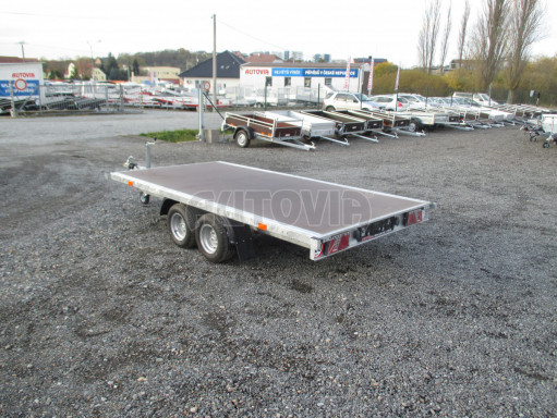 Speciální přívěs pro přepravu těžkých palet ZV 33 3,5T B2 3,33x1,70