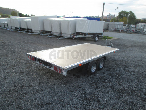 Speciální přívěs pro přepravu těžkých palet ZV 33 3,5T B2 3,33x1,70