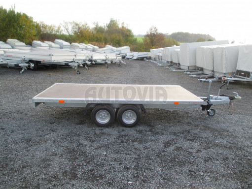 Speciální přívěs pro přepravu těžkých palet ZV 33 3,5T B2 3,33x1,70