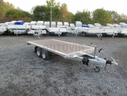Speciální přívěs pro přepravu těžkých palet ZV 33 3,5T B2 3,33x1,70