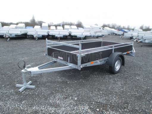 Nebrzděný jednoosý PROFI přívěs VA 750kg 3,01x1,48/0,30 RE POČ zes. náprava* č.3