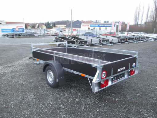 Nebrzděný jednoosý PROFI přívěs VA 750kg 3,01x1,48/0,30 RE POČ zes. náprava* č.5