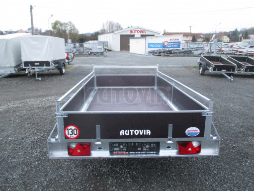 Nebrzděný jednoosý PROFI přívěs VA 750kg 3,01x1,48/0,30 RE POČ zes. náprava* č.6