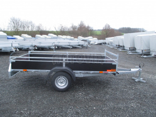 Nebrzděný jednoosý PROFI přívěs VA 750kg 3,01x1,48/0,30 RE POČ zes. náprava* č.8