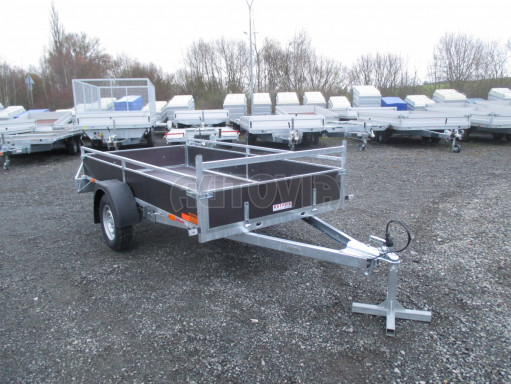 Nebrzděný jednoosý PROFI přívěs VA 750kg 3,01x1,48/0,30 RE POČ zes. náprava* č.9