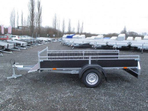 Nebrzděný jednoosý PROFI přívěs VA 750kg 3,01x1,48/0,30 RE POČ zes. náprava* č.12