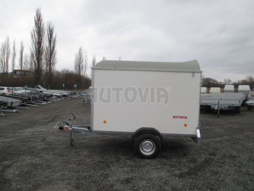 Skříňový brzděný přívěs - dvoukřídlé dveře ZV 27 B1 1,3T O 2,50x1,48/1,65