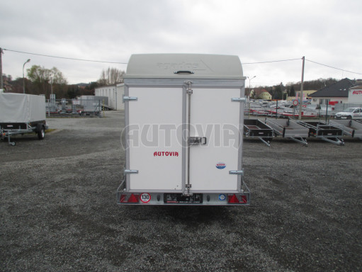 Skříňový brzděný přívěs - dvoukřídlé dveře ZV 27 B1 1,3T O 2,50x1,48/1,65