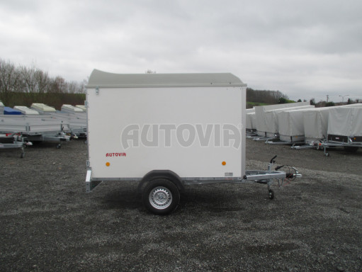 Skříňový brzděný přívěs - dvoukřídlé dveře ZV 27 B1 1,3T O 2,50x1,48/1,65