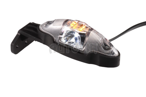 Svítilna doplňková obrysová LED Fristom FT-038 II (12-36V) na držáku, kabel QS75 č.5