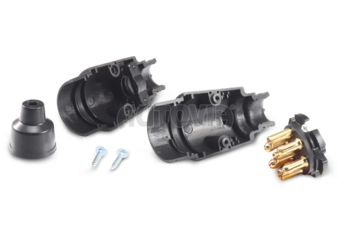 Zástrčka - vidlice 7 pól 12V plastová JOKON č.3