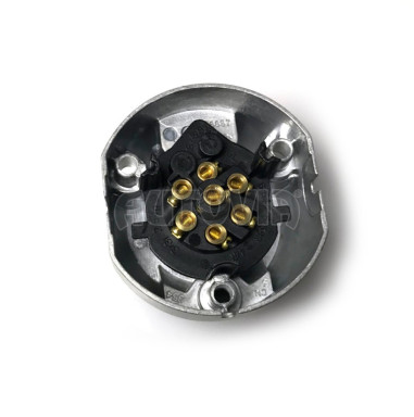 Zásuvka 7 pól 12V kovová JOKON č.2