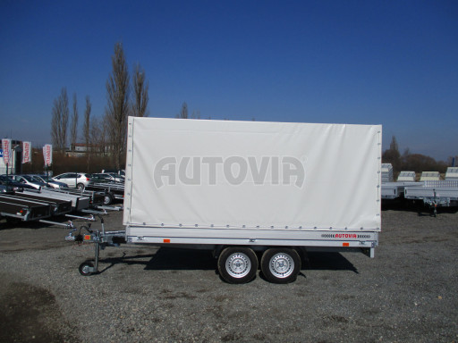 Přívěsný vozík s plachtou ZV 32/35 2,0T B2 3,50x1,80/1,60