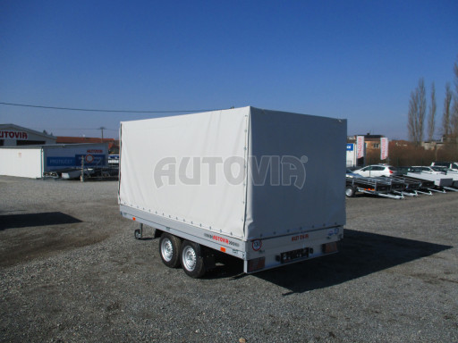 Přívěsný vozík s plachtou ZV 32/35 2,0T B2 3,50x1,80/1,60