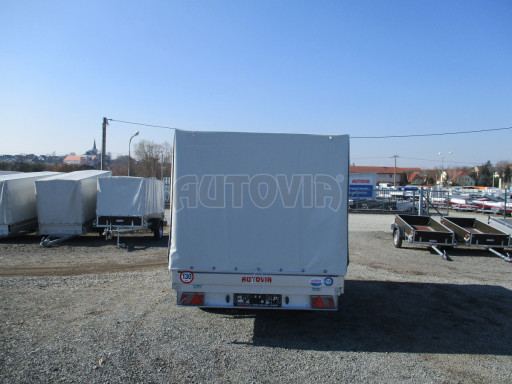 Přívěsný vozík s plachtou ZV 32/35 2,0T B2 3,50x1,80/1,60