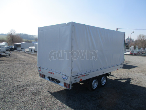 Přívěsný vozík s plachtou ZV 32/35 2,0T B2 3,50x1,80/1,60