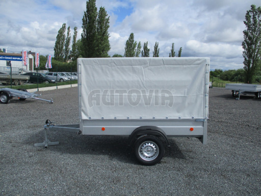 Přívěsný vozík s plachtou HD 8 750kg 2,26x1,25/1,33 č.2