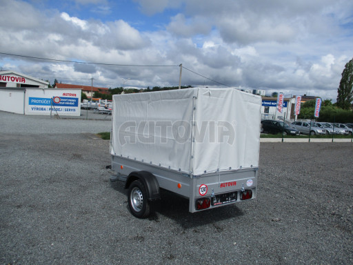 Přívěsný vozík s plachtou HD 8 750kg 2,26x1,25/1,33 č.3