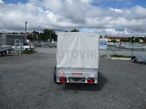 Přívěsný vozík s plachtou HD 8 750kg 2,26x1,25/1,33 č.4