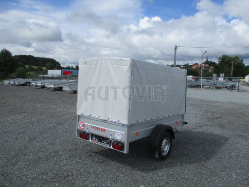 Přívěsný vozík s plachtou HD 8 750kg 2,26x1,25/1,33 č.5