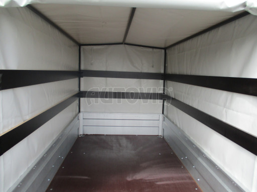 Přívěsný vozík s plachtou HD 8 750kg 2,26x1,25/1,33 č.15