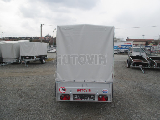 Přívěsný vozík s plachtou HD 8 750kg 2,26x1,25/1,54 č.2