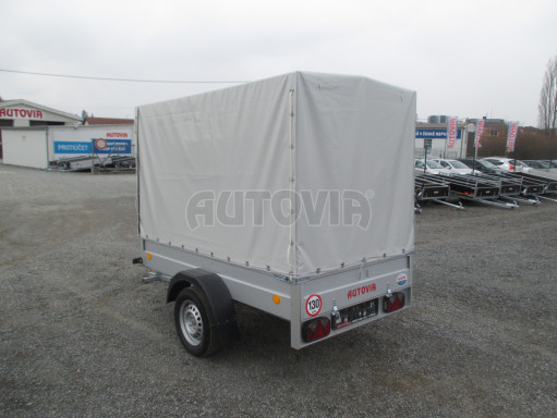 Přívěsný vozík s plachtou HD 8 750kg 2,26x1,25/1,54 č.5