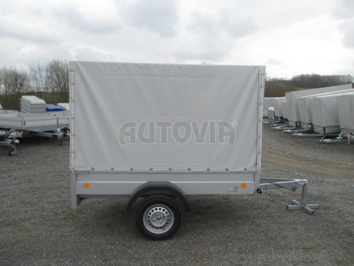 Přívěsný vozík s plachtou HD 8 750kg 2,26x1,25/1,54 č.7