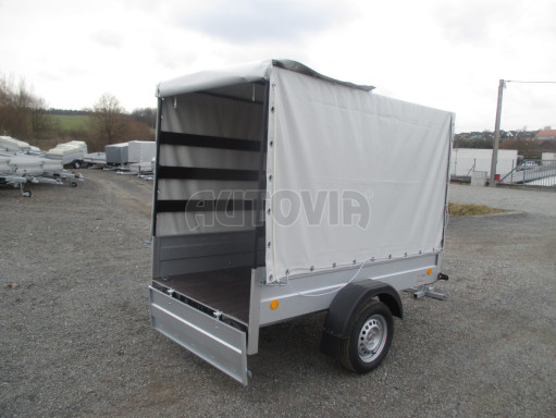 Přívěsný vozík s plachtou HD 8 750kg 2,26x1,25/1,54 č.11