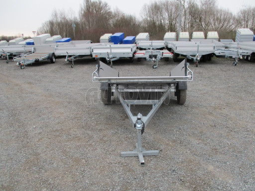 PROFI sklopný přívěsný vozík ZV 27 ALU N1 skl 2,50x1,49/0,35 POČ zesílená náprava
