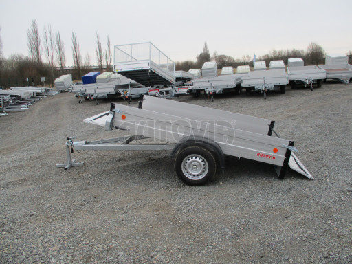 PROFI sklopný přívěsný vozík ZV 27 ALU N1 skl 2,50x1,49/0,35 POČ zesílená náprava