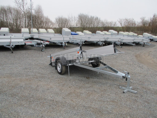 PROFI sklopný přívěsný vozík ZV 27 ALU N1 skl 2,50x1,49/0,35 POČ zesílená náprava